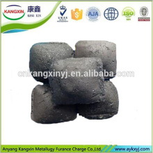 Globoid Si-Mn/Silicon Manganese Alloy with Low Burning Loss Rate
